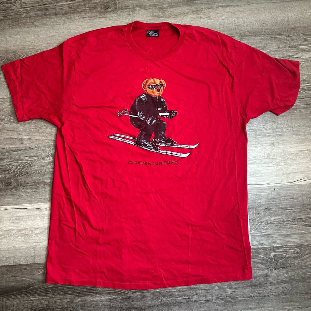 Polo Bear Rare Single Stitch XL Shirt - Made in USA